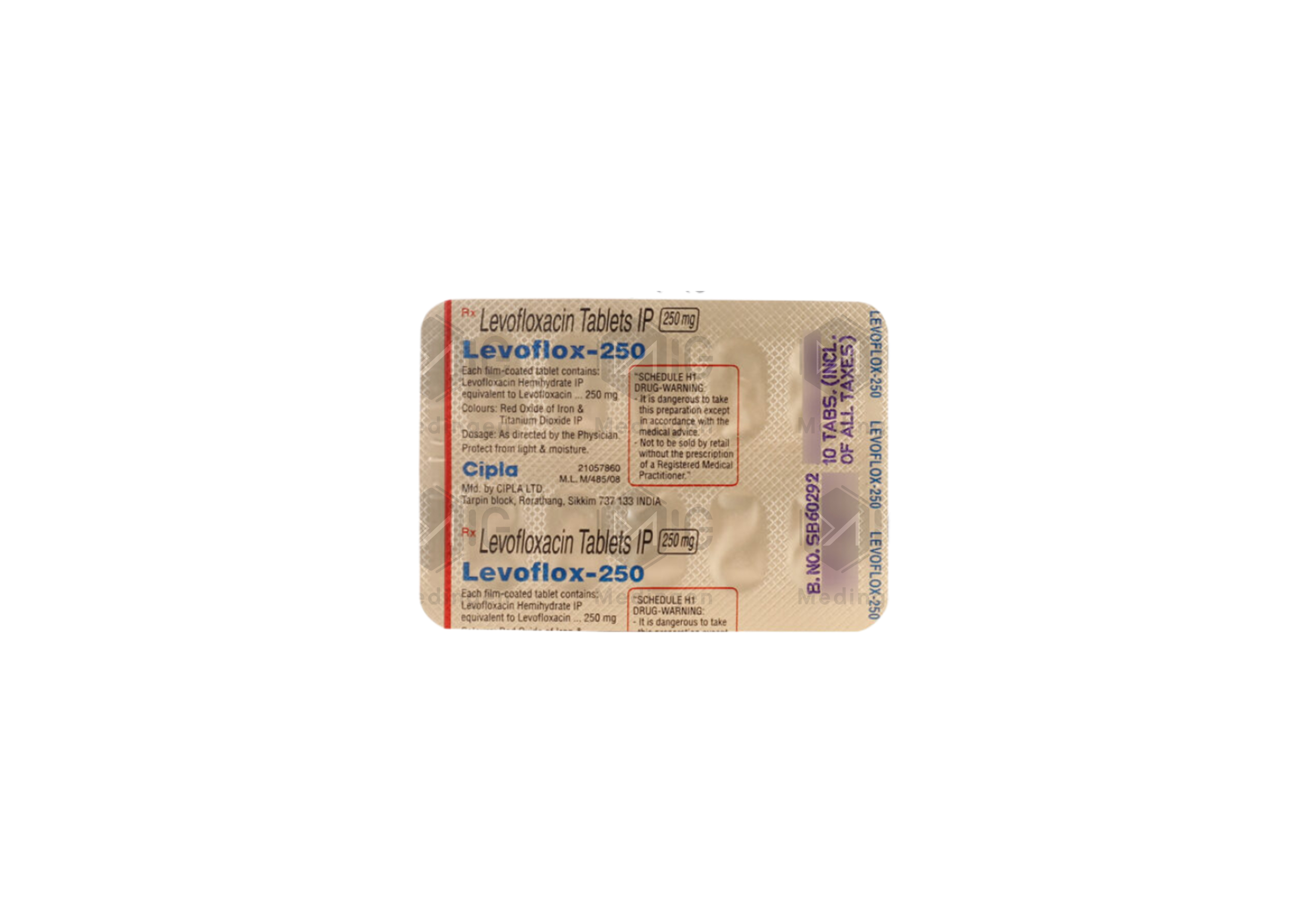 LEVOFLOX 250MG